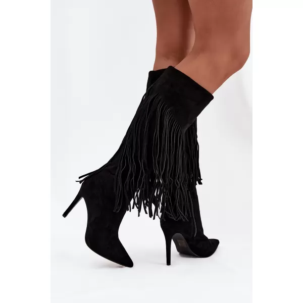  Damenstiefel BOTO H-59 SCHWARZ 