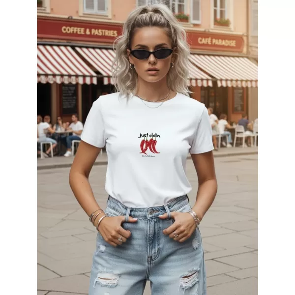  Damen-T-Shirt DSTREET NX8007RY-WH WEIß 