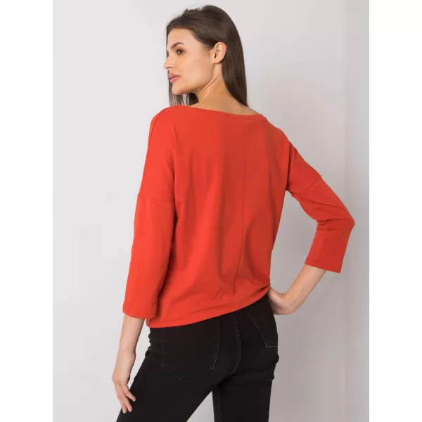  Damenbluse BASIC FEEL GOOD RV-BZ-4691.37P DUNKELORANGE 