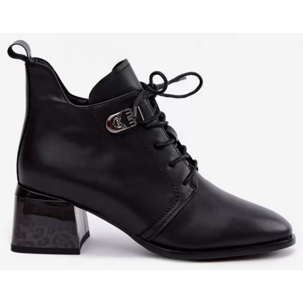  Damen-Stiefeletten BOTO 26BT24-383 SCHWARZ 