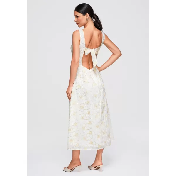 Kleid OMBRE OW-DLR-E0015 WEIß 