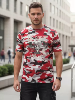Herren-T-Shirt DSTREET NX2001R-RW-M ROT