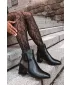 Damen-Stiefeletten VINCEZA 58660 SCHWARZ