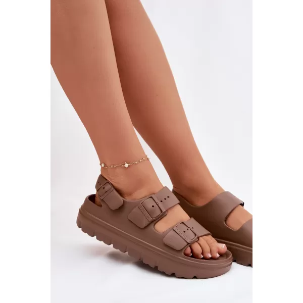  Damensandalen BIG STAR SHOES TT274A035 BRAUN/BEIGE 