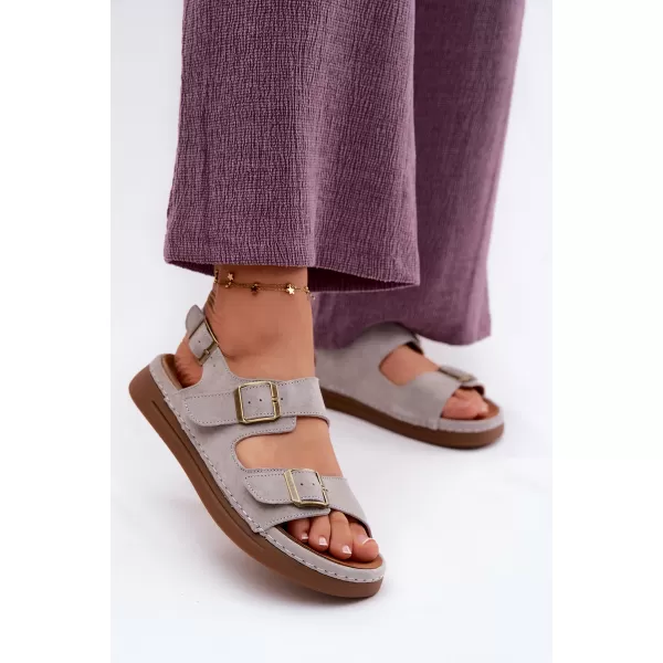  Damensandalen VINCEZA 79620 GRAU 