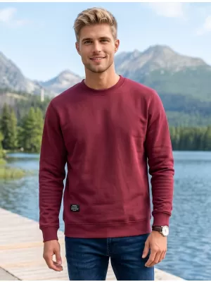 Herren-Sweatshirt ALTISPORT NP/ALMST43001 BURGUND
