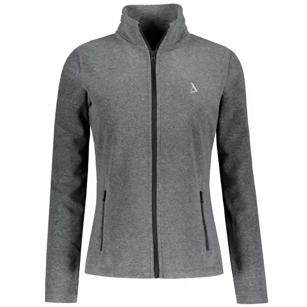  Fleece-Sweatshirt für Damen ALTISPORT ALW002852 SCHWARZES HIGHLIGHT 