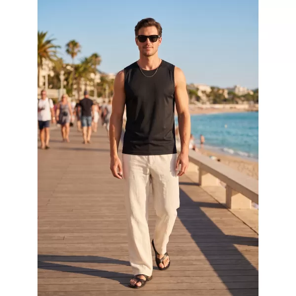  Sport-Tanktop für Herren MALFINI BREEZE 820 SCHWARZ 