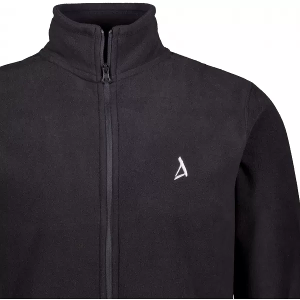  Fleece-Sweatshirt für Herren ALTISPORT ALM002852 SCHWARZ UND SILBER 