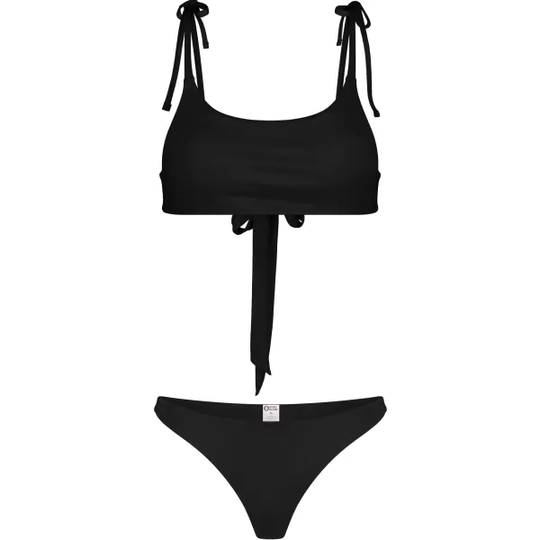  Bikinihose für Damen NORDBLANC GLITZ NBSSS8240 SCHWARZ 