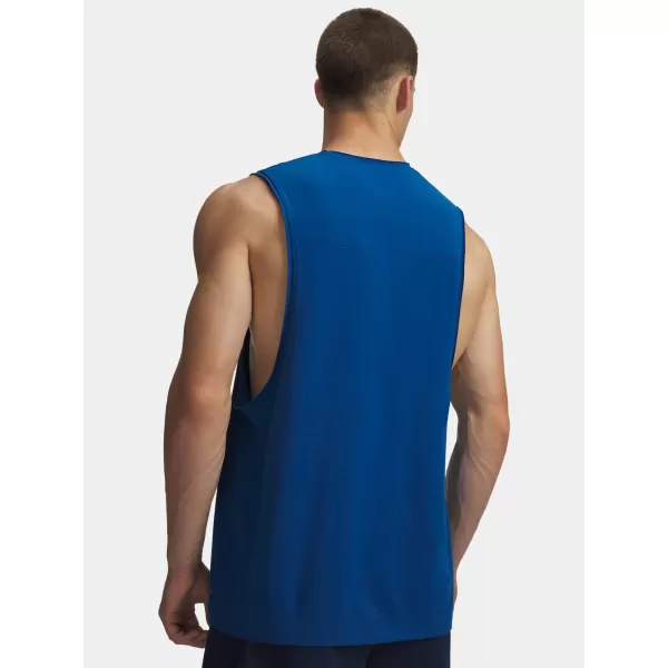  Herren-Tanktop UNDER ARMOUR HOOPS TRAINING TANK 6012823-426 BLAU 
