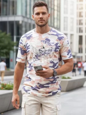 Herren-T-Shirt DSTREET NX2004R-BT-M BEIGE