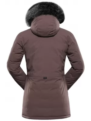 Winterjacke für Damen ALPINE PRO WERDA 3 PFEFFERKORN