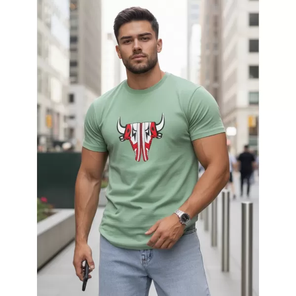  Herren-T-Shirt DSTREET RX4930 HELLGRÜN 