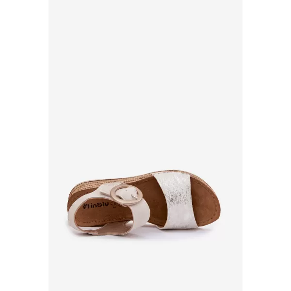  Damensandalen INBLU RV000013 BEIGE 