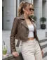 Damenjacke DSTREET TY5673 BRAUN