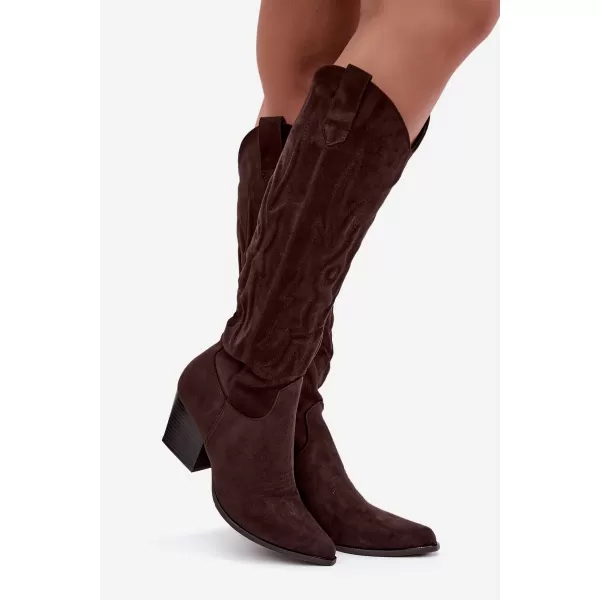  Damenstiefel BOTO 9697A-1 BRAUN 