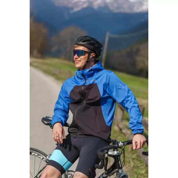  Wasserdichte Softshelljacke für Herren NORDBLANC EXPEDITIOUS NBSSM8323 BLAU 