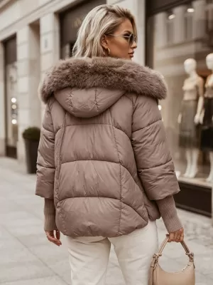 Damenjacke DSTREET TY5888 BEIGE