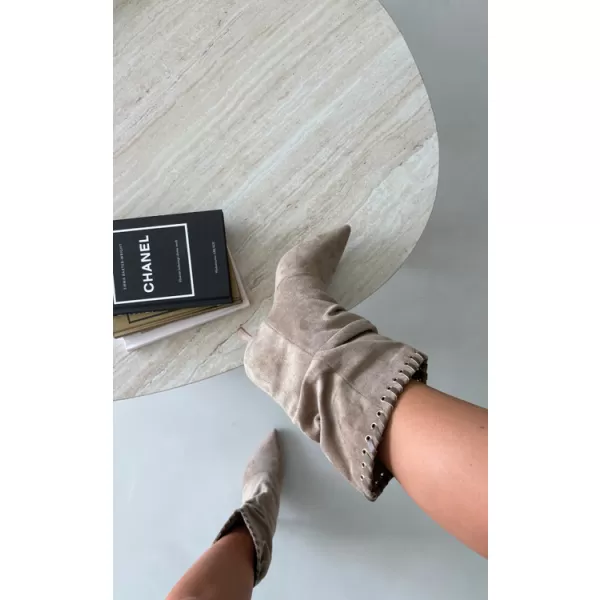  Damenstiefel BOTO 2568A KHAKI 