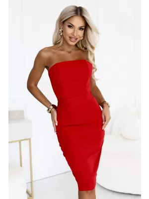 Kleid NUMOCO 642-4 TIEFROT