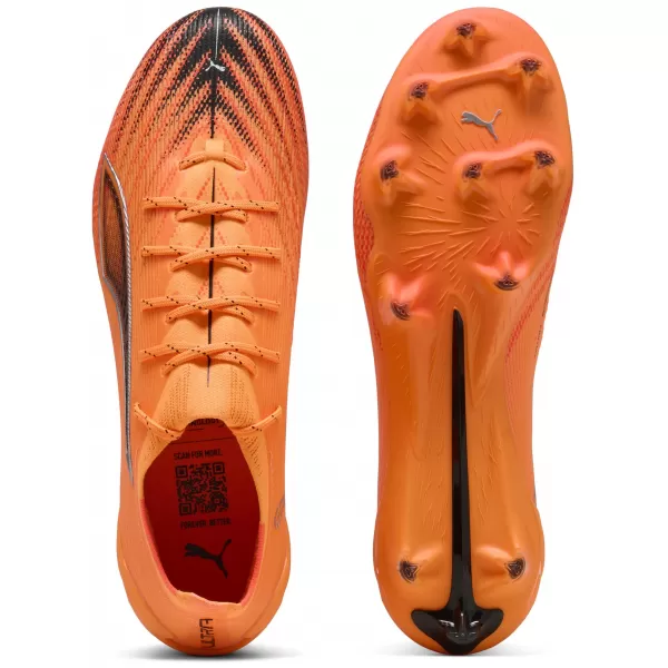 Fußballschuhe PUMA ULTRA 6 ULTIMATE FG 108557-03 HITZEFEUER/SCHWARZ/GLÜHROT 