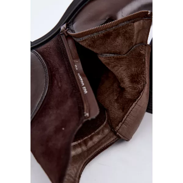  Damen-Stiefeletten BOTO 26BT02-590 KAFFEE 