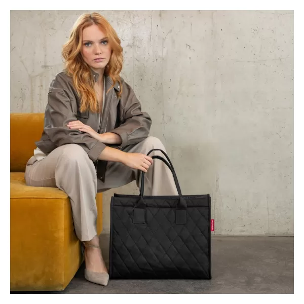 Tasche REISENTHEL DAILY SHOPPER RAUTE SCHWARZ 