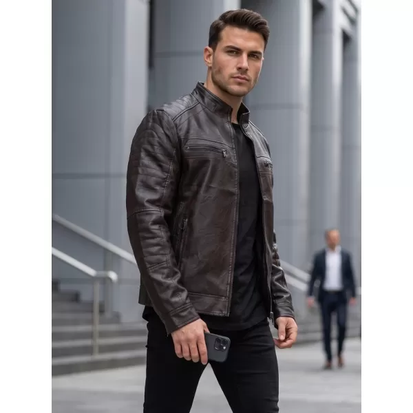  Herrenjacke DSTREET TX5138 BRAUN 