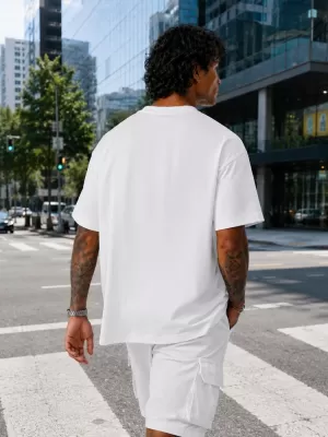 Herren-T-Shirt DSTREET NX1045R-WH-O WEIß