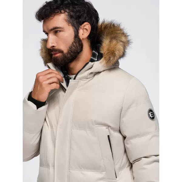  Herrenparka OMBRE OM-JALJ-0310 CREME 