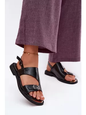 Damensandalen VINCEZA 86434 SCHWARZ