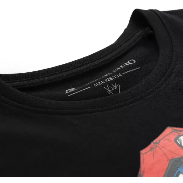  Kinder-T-Shirt ALPINE PRO ECOMO 4 SCHWARZE VARIANTE STK 