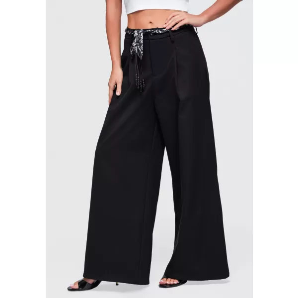  Damenhosen OMBRE OW-PA-E0020 SCHWARZ 