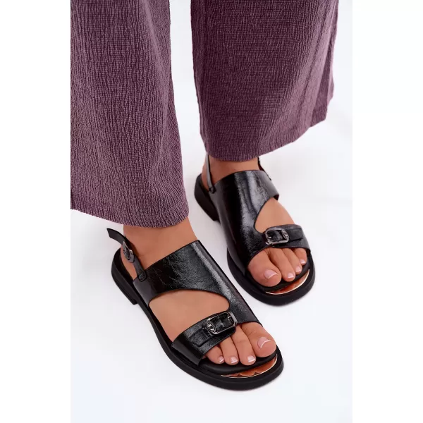  Damensandalen VINCEZA 86434 SCHWARZ 