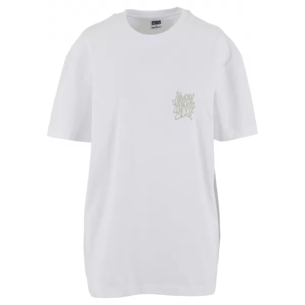  Damen-T-Shirt URBAN CLASSICS TB7535 WEIß 