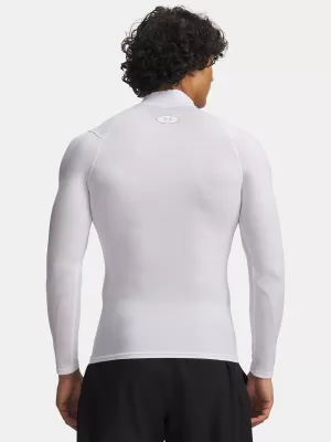 Herren-T-Shirt UNDER ARMOUR UA HG ELITE COMP MOCK LS 6015385-100 WEIß