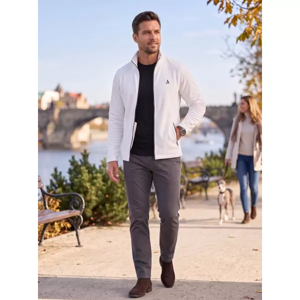  Fleece-Sweatshirt für Herren ALTISPORT ALM002852 WEIß 