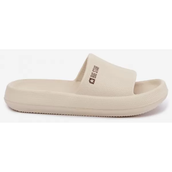  DamenHausschuhe BIG STAR SHOES UU274087 BRAUN- UND BEIGETÖNE 
