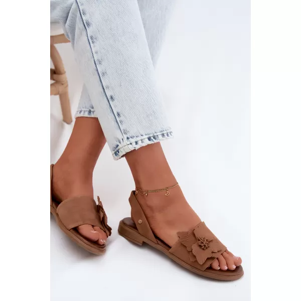 Damensandalen ZAZOO 40471 BRAUN 