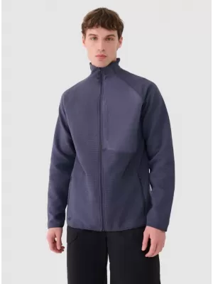 Fleece-Sweatshirt für Herren 4F WAW25TFLEM357 DENIM
