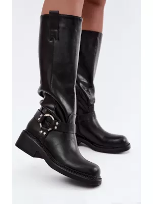 Damenstiefel BOTO LQ-137 SCHWARZ