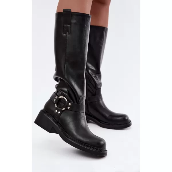  Damenstiefel BOTO LQ-137 SCHWARZ 