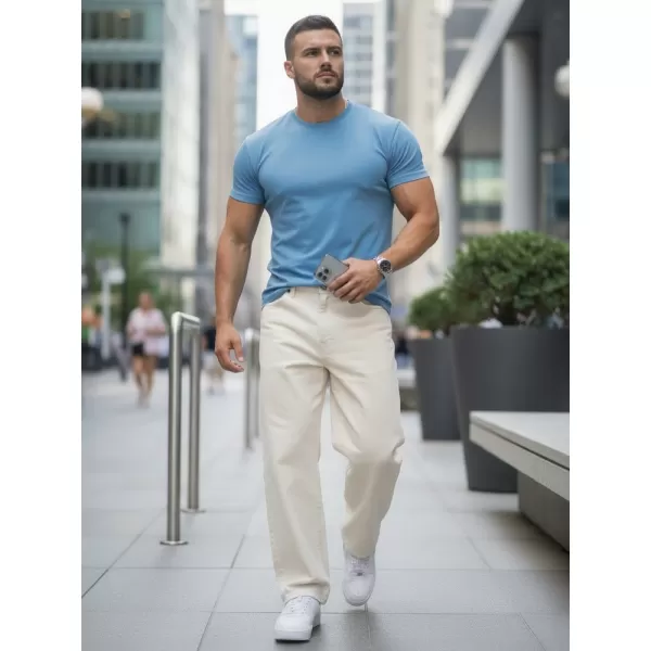  Herren-T-Shirt DSTREET RX5691 HELLBLAU 