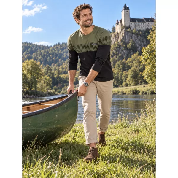  Herren-T-Shirt ALTISPORT IGGY MILITÄR 