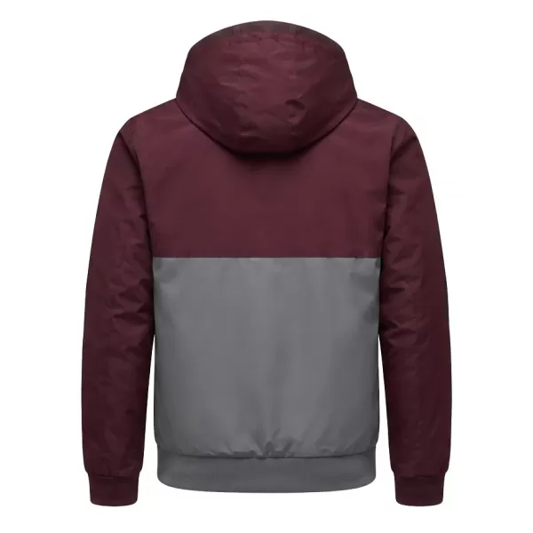  Herrenjacke OMBRE C584 BURGUND UND GRAU 