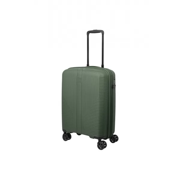  Koffer TRAVELITE AIR STRIPE 4W S EXP GRÜN 