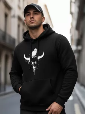 Herren-Sweatshirt DSTREET NX0060B-BK SCHWARZ