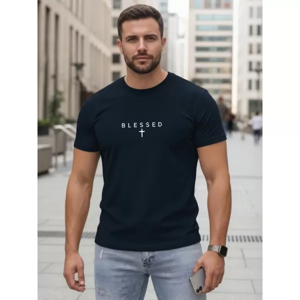  Herren-T-Shirt DSTREET NX5124R-NY DUNKELBLAU 
