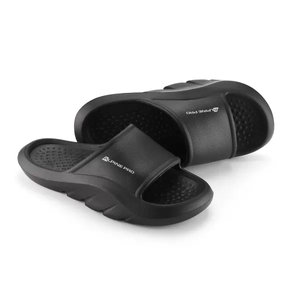  Herrenhausschuhe ALPINE PRO LEREM SCHWARZ 